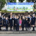 Car Free Zones introduced around six Glasgow primary schools. Image courtesy of Glasgow City Council.